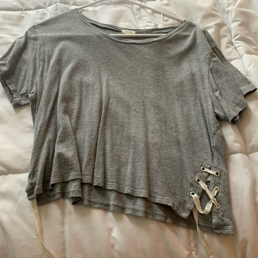 garage crop top